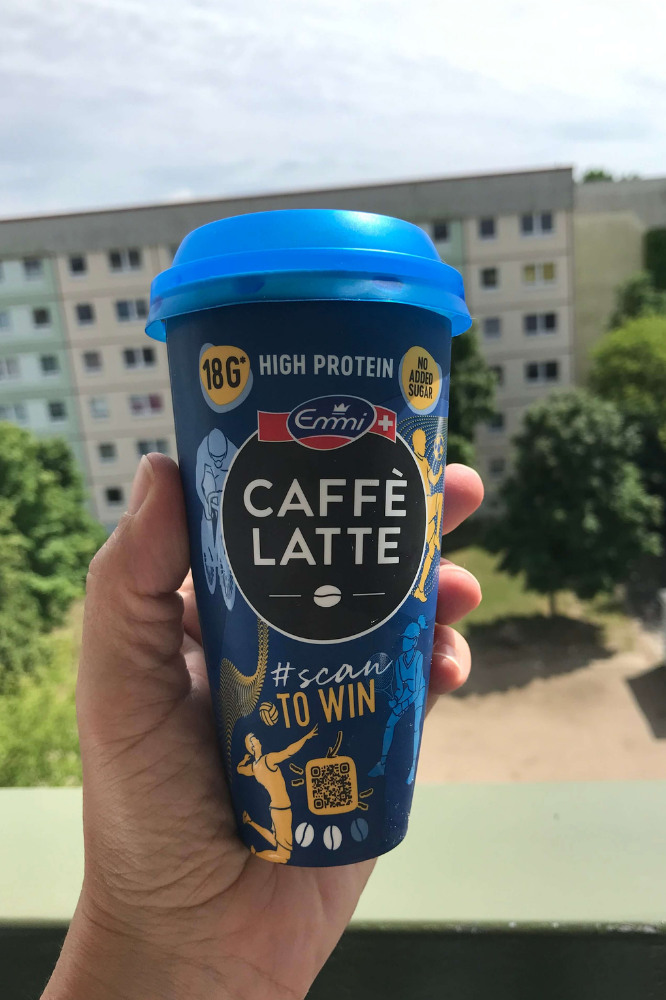 Caffè Latte für Unterwegs